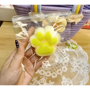 Wholesale Fruit-Shaped Cat Paw Slow-Rebound Squeeze <b>Toy</b> - Silicone-Like <b>Slime</b>-Textured Stress-Relief Wonder - Product Image 5