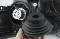 Support de lampe à prise céramique CAR-REFINE Y03 H4, connecteur 3 broches Y03M Y03H pour phare LED et antibrouillard
