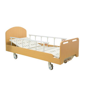 Kamar perawatan pasien orang tua medis kayu, tempat tidur perawatan klinik berputar - Product Image 2