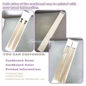 เทปต่อผมจริงทำจากผมจริงผลิตจากโรงงานในโรงงานของเธอ - Product Image 4