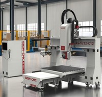 Machine de gravure CNC 5 axes ATC de haute qualité avec commande Syntec, moteur, outil de changement de disque pour le travail du bois, gravure 3D sur bois/EPS/mousse/ABS