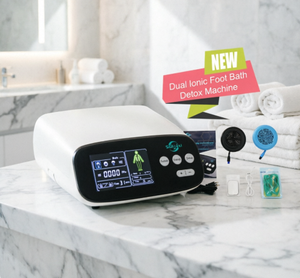 Meilleure Vente 2026 : Appareil de Désintoxication Ionique à l'Hydrogène pour les Pieds, pour Spa à Domicile et Nettoyage Corporel, avec Minuteur, Certifié CE, Machine de Désintoxication par Bain de Pieds à Ions Hydrogène - Product Image 1