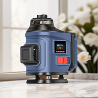 Niveau laser vert YU 16 lignes haute précision 5W ABS, idéal pour l'extérieur, avec fonction de marquage de niveau d'eau, ODM