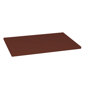Planche à découper en polyéthylène marron 60 × 40 × 2 h cm - Product Image 1