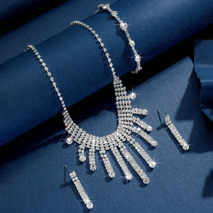 Accesorios de Joyería al por Mayor Dia - Cadena de Clavícula de Moda de Alta Gama, Colección Elegante para Novias y Damas - Product Image 3