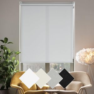 Năng lượng mặt trời Shades con lăn cho nhà sử dụng ngoài trời Kem chống nắng Rèm trên trượt cửa kính UV nhiệt chặn cuộn lên Shades làm Polyester - Product Image 1