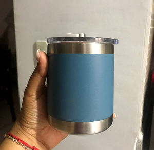 Logo personnalisé 10oz Lowball en acier inoxydable gobelet isolé sous vide Portable tasse de voyage Magslider couvercle pour bière vin tasse à café - Product Image 2