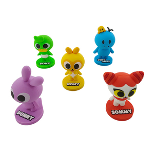 Figuras 3D Personalizadas de PVC Ecológico y Goma Suave, Muñecos de Personajes de Dibujos Animados, Llaveros Promocionales Personalizables Decorativos - Product Image 1