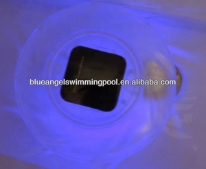 ดีในสี Dia 8 "สีลอยเปลี่ยนแสงสระว่ายน้ำแสงพลังงานแสงอาทิตย์สำหรับว่ายน้ำ - Product Image 6