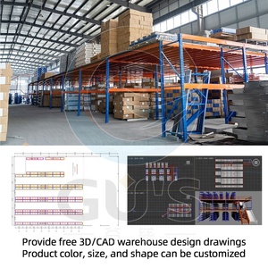 Công nghiệp nặng nhiệm vụ kim loại giá lưu trữ Kệ <span class=keywords><strong>Pallet</strong></span> xếp chồng Hệ thống giá - Product Image 5
