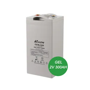 Huizhong Power GEL AGM bateria de armazenamento 2V300AH bateria de ciclo profundo para uso doméstico venda quente