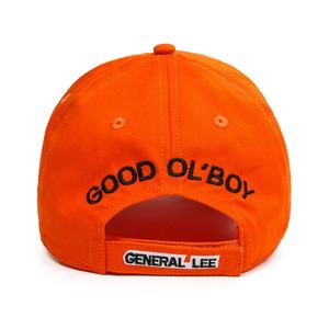 หมวกเบสบอลปักตัวเลขสีส้มสไตล์เรโทร ระบายอากาศได้ดี แบบ 6 แผง รับทำโลโก้ตามสั่ง ขายส่งราคาถูก - Product Image 4