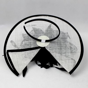 Moda boda SInamay Fascinator sombrero Derby fiesta sombrero Vintage Iglesia Kentucky <span class=keywords><strong>Ascot</strong></span> <span class=keywords><strong>sombreros</strong></span> nupcial diadema Fascinator mujeres - Product Image 6