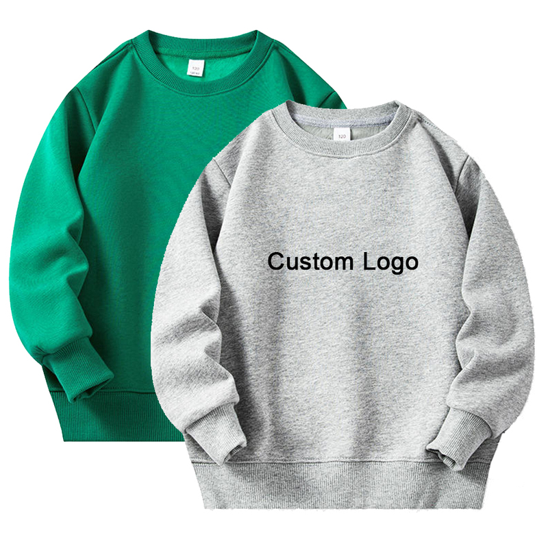 Children Youth Fleece Long Sleeve Loose