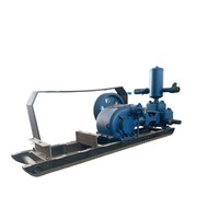 Pompe à boue triplex BW-160 160L/min 1,8-2,5 MPa 15-22 kW Moteur diesel pour équipement de forage de puits d'eau