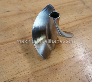 5 axes cnc usiné sur mesure petite taille 2 pales pales d'hélice de <span class=keywords><strong>bateau</strong></span> en aluminium - Product Image 1