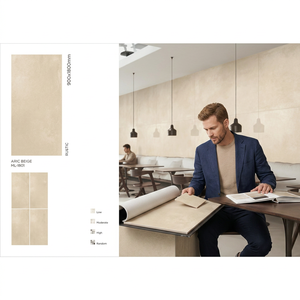 Prisma Bronze 900x1800 mm 9 mm Thick Polished Porcelain Slabs Marble Look Tiles For Bathroom And Flooring - Product Image 5