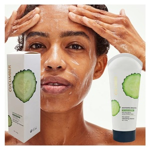 Traitement de l'acné, contrôle de l'huile, nettoie et hydrate la <span class=keywords><strong>peau</strong></span>, <span class=keywords><strong>meilleur</strong></span> extrait de Fruit, concombre, lavage du visage, <span class=keywords><strong>lait</strong></span> nettoyant - Product Image 1