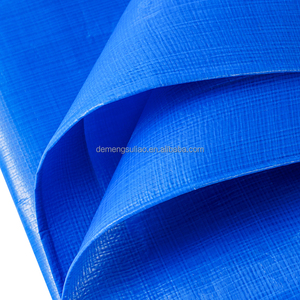 Bâche en PE bleue double face, <span class=keywords><strong>tissu</strong></span> en HDPE, toile enduite de cire, bâche imperméable en rouleau pour une durabilité accrue, toile de protection contre la pluie - Product Image 2