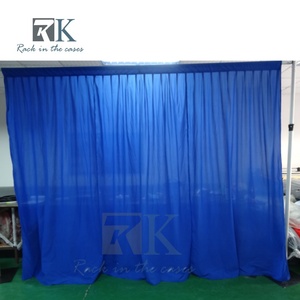 Wholesale Pipe and Drape Exhibition <b>Stands</b> Adjustable Aluminum Frame Stage <b>Backdrop</b> Decoration Pipe Drape - Product Image 6