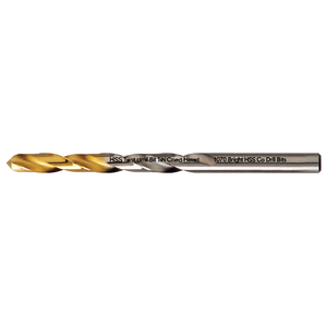 Foret hélicoïdal HSS avec tête revêtue de TiN 1070, forets HSS Co brillants - Product Image 2