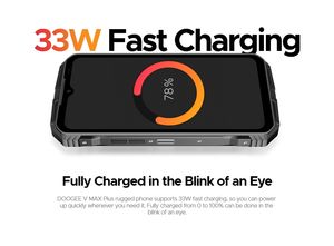 DOOGEE V Max Plus, Teléfono Inteligente Resistente de 6.58 Pulgadas, Android 14, NFC, 5G, 16GB+512GB, Pantalla LED de 120Hz, Visión Nocturna de 20MP, Batería de 22000mAh, Carga Rápida de 33W - Product Image 5