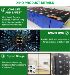 Starmax 48V 51.2V 280Ah 300Ah 14Kwh 16KWh Lifepo4 batterie au lithium-ion empilable maison CAN Port de communication - Product Image 6