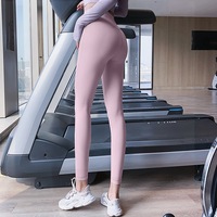 Leggings Deportivos de Cintura Alta con Efecto Push-Up y Sin Costuras, con Logotipo Personalizado, para Gimnasio, Yoga y Atletismo, Fabricante