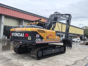 Excavadora de orugas Hyundai 220 Lc 9s 220lc de segunda mano usada de segunda mano en Shanghai en venta - Product Image 2
