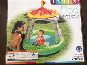 Piscina Infantil <span class=keywords><strong>Intex</strong></span> 57122 Royal Castle, Piscina Inflable <span class=keywords><strong>para</strong></span> Bebés al Aire Libre - Product Image 5