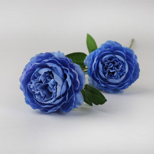 Pivoine artificielle <span class=keywords><strong>à</strong></span> 3 têtes et fleurs artificielles pour mariage, décoration de plafond, rangée de fleurs pour allée, décoration de la maison, pivoine artificielle - Product Image 3