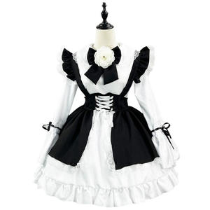 Vente en Gros : Adorable Robe de Soubrette <span class=keywords><strong>Cosplay</strong></span> Lolita, Ensemble Costume Princesse Anime pour Filles et Enfants - Product Image 5