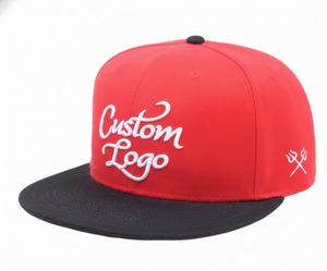 Custom Logo 3D Embroidery 6 Panel <b>Flat</b> Bill Baseball <b>Cap</b> Cotton Fabric Snapback <b>Cap</b> Structure For <b>Man</b> And Woman Manufacture - Product Image 2