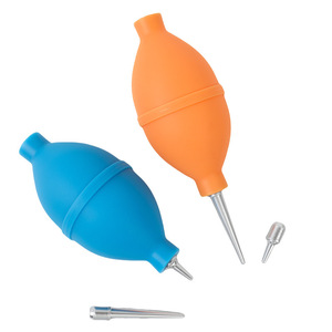 Air Blower For Camera Lens Cleaning Rubber Manual Air Duster With Metal Nozzle For Digital Devices And Coffee Maker Dust Removal - Product Image 3