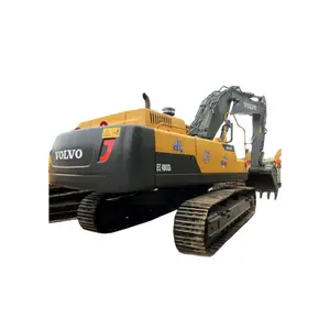 Equipo de construcción pesado usado, excavadora sobre orugas Volvo EC480DL Volvo 480, excavadora de segunda mano Volvo EC460BLC 360 460 a la venta