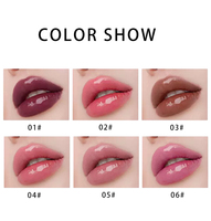Gloss à lèvres teinté Phunky, marque privée, logo personnalisé, maquillage végétalien, vente en gros, commande en gros, couleur dégradée, pigment riche, hydratant, brillant