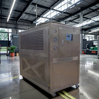 Enfriador de Aire Compacto de Ahorro Energético con Bomba, Temperatura Constante Automática, Compresor Copeland Industrial de Larga Vida Útil