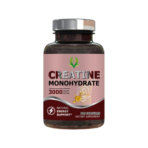 Private Label <b>Creatine</b> <b>Monohydrate</b> Capsules Contains 3000 mg <b>Creatine</b> <b>Monohydrate</b> Recovery Support <b>Monohydrate</b> <b>Creatine</b> Capsules - Product Image 1