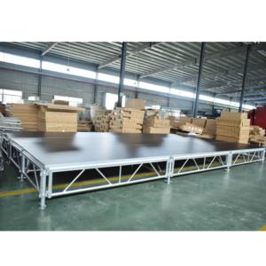 Scène en aluminium pour petit événement de scène légère réglable en hauteur - Product Image 3