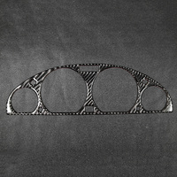 Couverture de console centrale en fibre de carbone pour BMW E46 M3 98-05