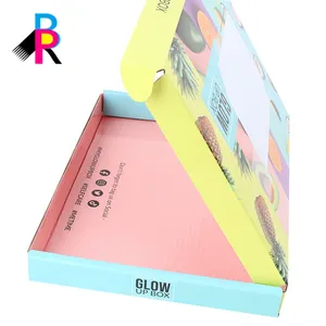 Proveedor de buena calidad corrugado personalizado zapato libro de regalo Paquete de caja de cartón corrugado mailer cajas