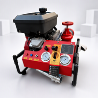 Équipement de lutte contre les incendies de qualité supérieure, pompe à eau portable pour la lutte contre les incendies avec moteur à essence Lifan 15HP