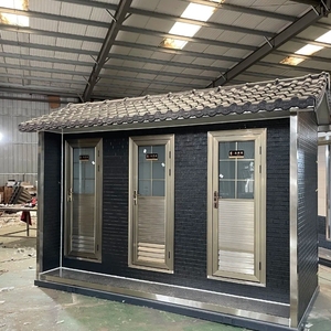Modern kustom portabel luar ruangan <span class=keywords><strong>toilet</strong></span> Prefab Mobile publik taman kamar mandi WC Panel Sandwich wadah rumah penggunaan luar ruangan - Product Image 4