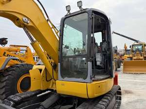 Excavatrice d'occasion de marque japonaise Komatsu PC78, 8,5 tonnes, modèle 2022, avec moteur et moteur, pour inspection vidéo, vente à Hefei - Product Image 2