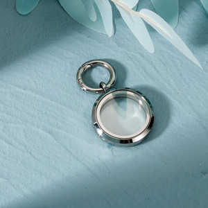 Custom 30mm in acciaio inox magnetico <span class=keywords><strong>Floating</strong></span> Glass ciondoli portachiavi mamma - Product Image 4