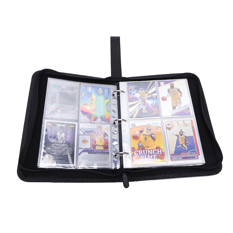 top loader binder for pokemon cards 9-Pocket Toploader Binder – CollX