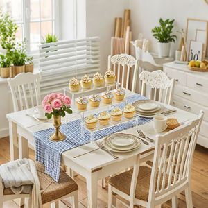 Direct Factory <span class=keywords><strong>Homecooker</strong></span> 3 étapes affichage acrylique transparent Riser Cupcake Stand affichage pour la décoration et l'organisateur - Product Image 2