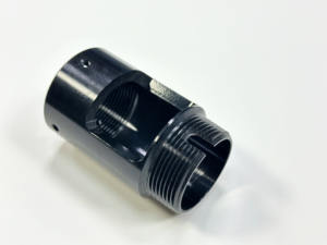 Hecho en Taiwán Servicios de mecanizado Adaptador CNC Mecanizado Roscado Negro Anodizado 580-1519 - Product Image 5