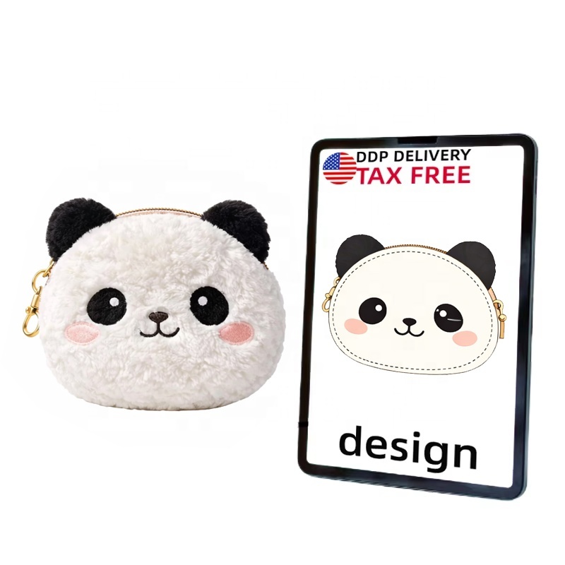 Custom Plushie Coin Purse Cute Panda
