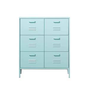 Armoire de rangement multi-usage à 6 portes en métal pour l'école et la maison <span class=keywords><strong>Casier</strong></span> en acier - Product Image 1
